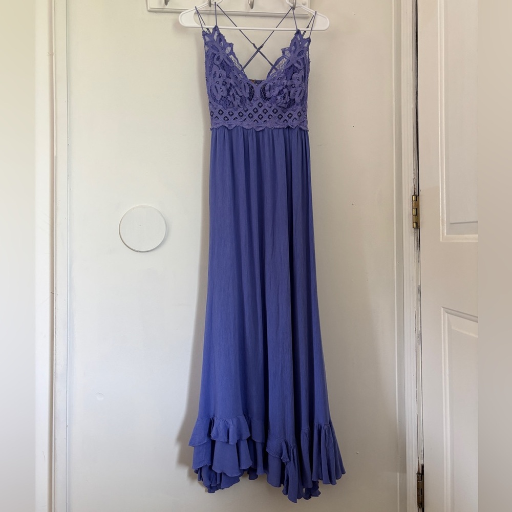 Free People One Adella Maxi Slip Dress - Picture 6 of 12